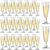 SUREHOME Plastic Champagne Flutes 40 Pack Disposable Champagne Glasses 5oz Clear Plastic Mimosa Glasses Wedding Cocktail Cups Bulk for New Years Eve Party Supplies 2026 Engagement Birthday Decorations