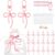 20 Set Shes Tying The Knot Bridal Shower Party Favors – Tying The Knot Bridal Shower Decor Keychains