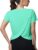 Womens Workout Tops Athletic Pilates Shirts Gym Tees Activewear