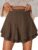 BETTE BOUTIK Flowy Shorts for Women Ruffle Skorts Cute Mini Skirt Country Concert Outfit Coastal Cowgirl Tennis Skort XS-XXL