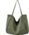 ALUDAPIJU Casual Canvas Tote Bag for Women Large Slouchy Hobo Shoulder Bag for Work Travel Tote Purse Handbags Message Bags
