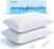 Cooling Shredded Memory Foam Pillows King Size Set of 2