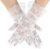 Black Lace Gloves for Women, 2 PCS Black Lace Gloves for Women