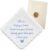 Lamyba Bride Gifts – Something Blue Gift for Bride Groom Mother/Father of the Bride, Mother in Law Handkerchief, (Blue/White)
