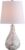 JONATHAN Y Mona Coastal Mini LED Table Lamp 20.5″ Bedside, Seashell