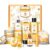 Birthday Gifts for Women, 9PCS Almond Milk & Honey Bath and Body Gifts Set