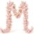 YRIOWMI 10PCS 59FT Artificial Silk Cherry Blossom Garland, Hanging Sakura Flower Vines for Wedding Party Home Arch Office Sakura Decor (Light Pink)