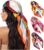 AWAYTR Satin Head Scarf for Women 3 Pcs 35 Inch Hair Scarf Like Silk Scarf