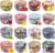 Howemon Scented Candles Gift Set, Natural Soy Wax Portable Travel Tin with Strongly Fragrance Essential Oils for Stress Relief and Aromatherapy – 16 Pack