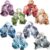 Xtinmee 8 Pcs Thin Scarves for Ladies, Lightweight Summer Floral Chiffon