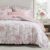 Madison Park Essentials Pink Floral Comforter Set with Sheets Full,7pc
