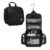 Goloni Hanging Toiletry Bag for Men Women, Water-Resistant Organizer,Black