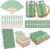 Hoteam 25 Sets Green Wedding Party Favors for Guests Green Fans