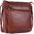 LEDERBUCK Olga Women’s Extra-Large Genuine Leather Crossbody Purse – Soft Triple-Zip Shoulder Bag