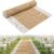 30Ftx36 in Natural Burlap Wedding Aisle Runner, Jute Weddings Runway Carpet