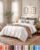 Duvet Cover Queen, 3 Piece Cotton Like Polyester with Zipper Closure, White